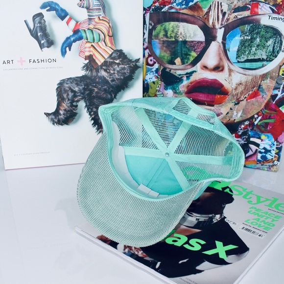 BOYS LIE Pacific Corduroy Trucker Hat - Picture 4 of 5